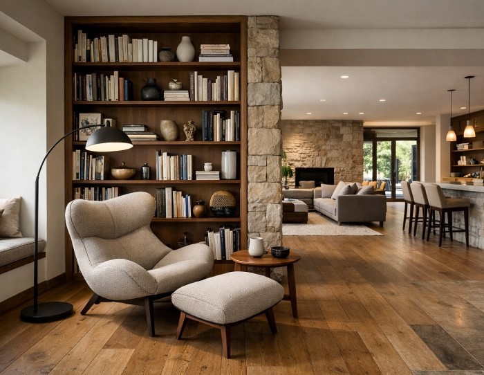 coordinating_carpets_in_open_floor_plan
